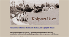 Desktop Screenshot of kolportaz.cz